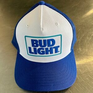 Bud Light Beer adjustable hat ball cap